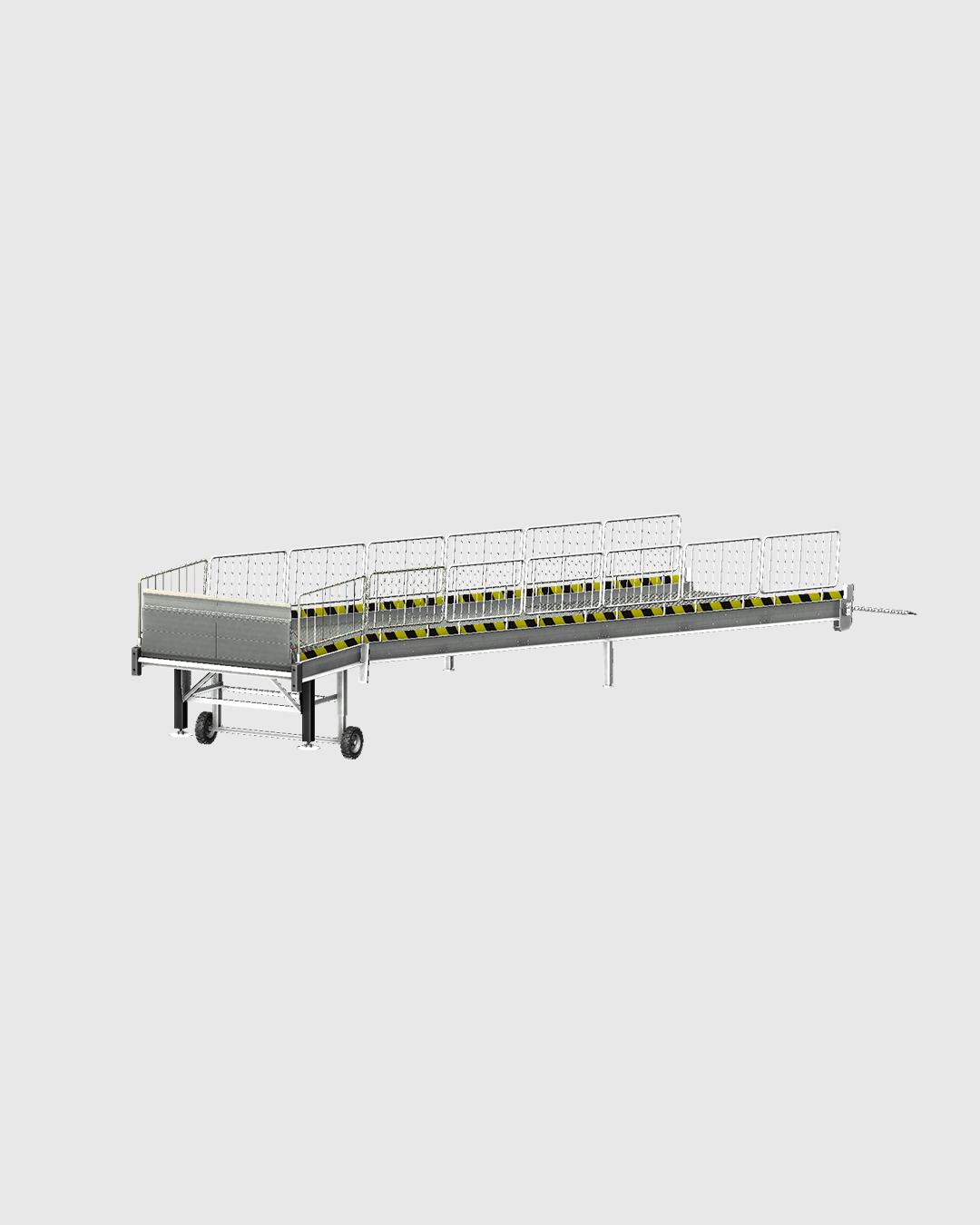 KING - ALLUMINUM MOBILE YARD RAMP – TM PEDANE