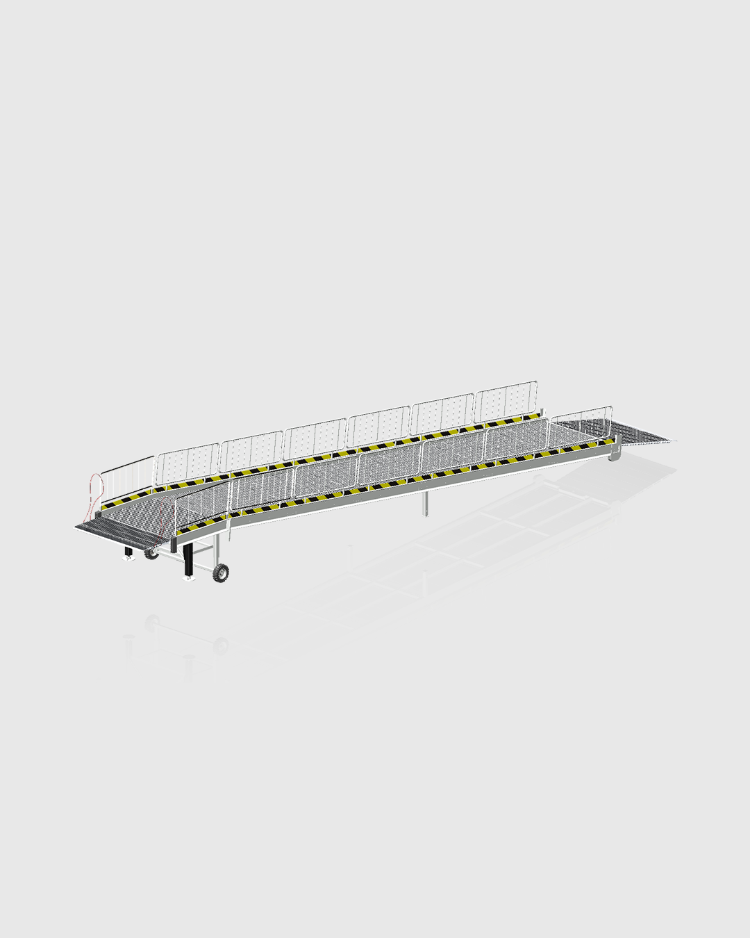 KING - ALLUMINUM MOBILE YARD RAMP – TM PEDANE
