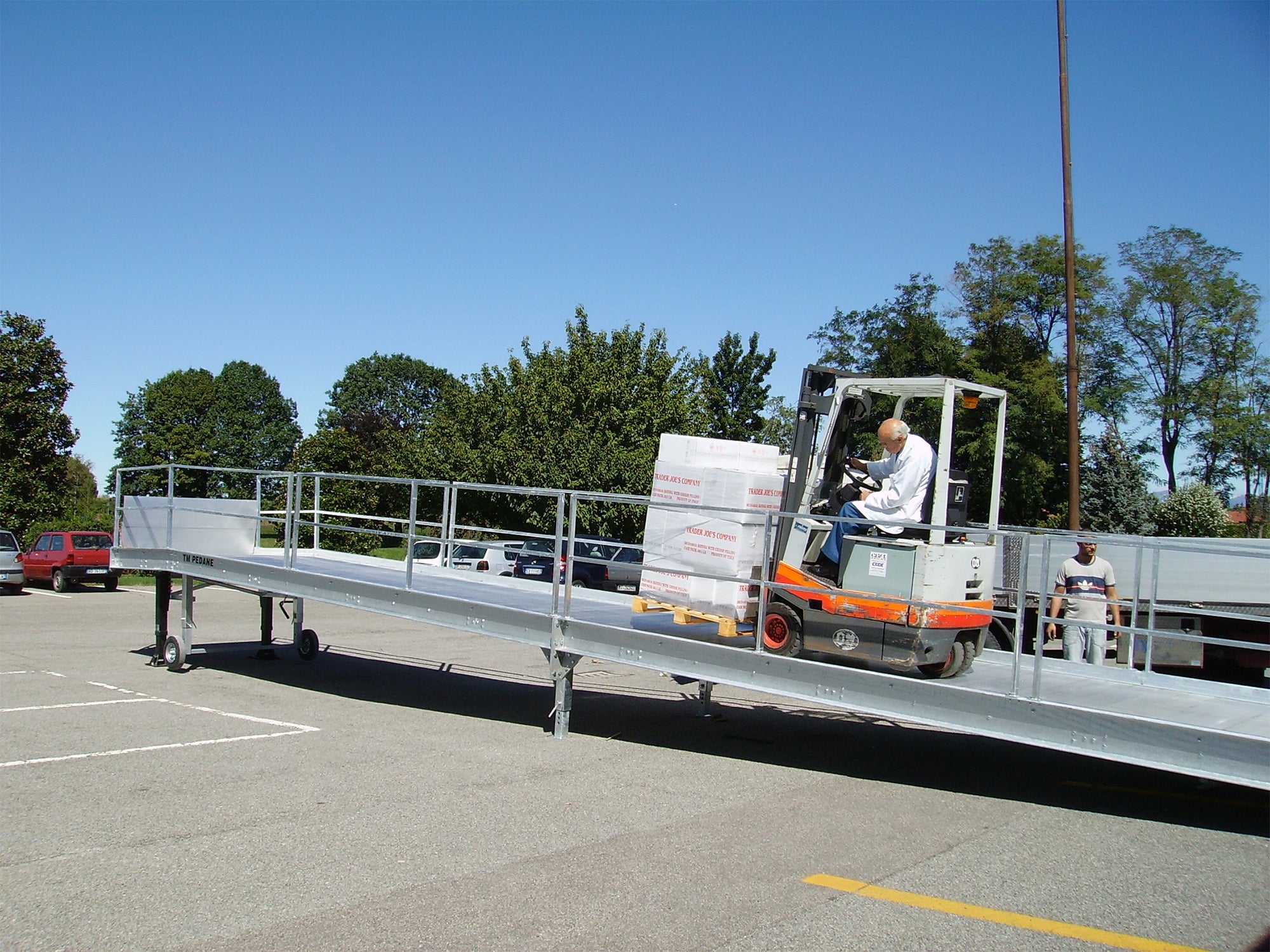KING - ALLUMINUM MOBILE YARD RAMP – TM PEDANE
