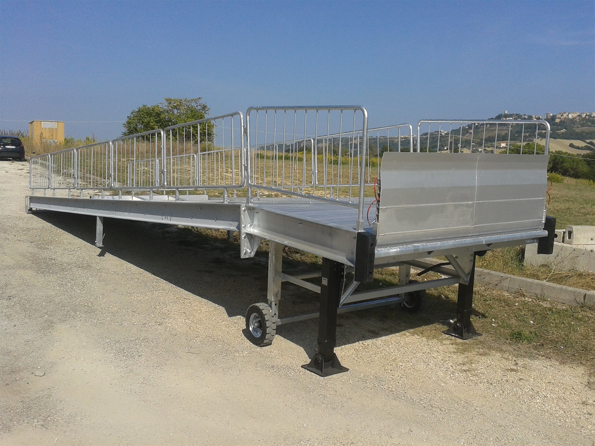 KING - ALLUMINUM MOBILE YARD RAMP – TM PEDANE